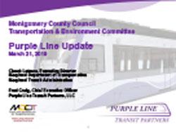 Preview of Purple Line Update – March 21, 2019